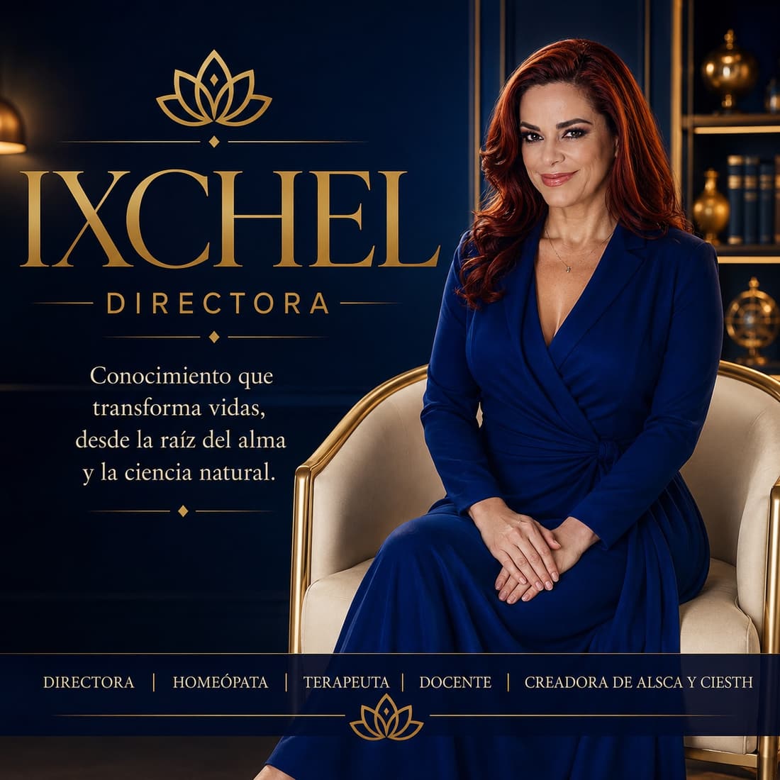 Dra. HC LH. Ixchel HG, directora de CIESTH